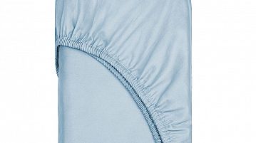 Простыня на резинке Organic Cotton (Органик Коттон) Голубой